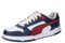 PUMA Mixte RBD Game Low Sneaker, Club Navy-Intense Red-Warm White, 41 EU