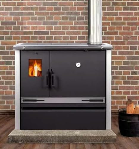 BRICOSOL COCINA DE LEÑA MEKKA MODELO ME16 BLACK