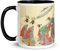 Mug Japon Geisha Samourai Fleurs Cerisier Sakura Montagne Fuji Pagode Paysage Nature Art Tasse Voyage Culture Japonaise Céramique Geek (Estampe Eishi)