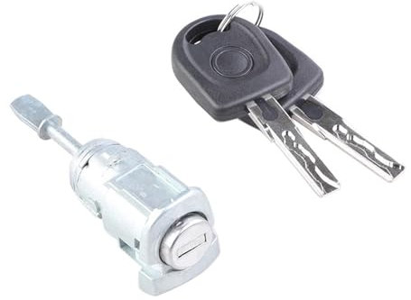 Serrure Porte Servomoteur Pour VW Pour Golf IV 4 Pour Mk4 Pour Bora Pour Jetta Pour Passat Pour Polo 9N 604837167 Cylindre De Serrure De Porte De Voiture Avant Gauche Actionneur Serrure Porte