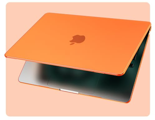 EooCoo für MacBook Air M5 13 Zoll Hülle M4 M3 M2 2026-2022 Cosmic Orange | Ultradünne und Leicht Hartschale Schutzhülle Kompatibel mit Mac 13,6, Einfach Anzubringen,Matt Snap Cover, Laptop Zubehör