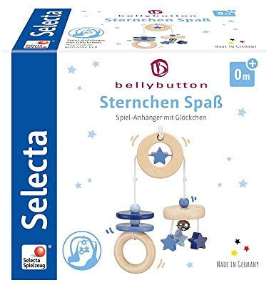 Selecta 64015 Sternchen Spaß, Minitrapez - bellybutton, blau, 15,5 cm