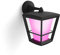 Philips Hue White & Color Ambiance Econic Wandleuchte (abwärts gerichtetes Licht) schwarz 1040lm, für den Aussenbereich, dimmbar, steuerbar via App, kompatibel mit Amazon Alexa (Echo, Echo Dot)