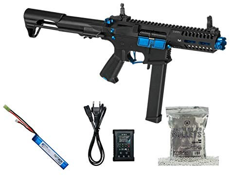 OpTacs Set !!! Softair - Maschinenpistole - G & G ARP 9 0.5J Sky - ab 14, unter 0,5 Joule