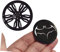 decal arts 4 x 50 mm 3D-Gel-Auto-Radnabenkappen im Batman-Stil