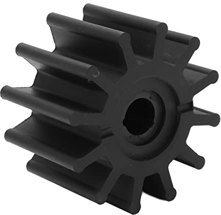 Wasserpumpen-Laufrad, 12 Blätter, Nylon, Neopren, Gummi, flexibles Außenbordmotor-Wasserpumpen-Laufrad, Ersatz für OMC King Cobra Z-Antriebe