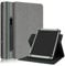 DINGGUAGUA Étui universel pour tablette 10,1, étui folio pour toutes les tablettes de 9 à 10, compatible avec Samsung/Lenovo/Huawei/TECLAST/Fusion 5, gris