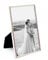 pf+a REAL GLASS 6x4 Silver Plated Picture Frame - Silver Thin Frame For 6x4inch Photo - 6x4 Photo Frame