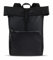 bugatti Blanc DeLight Rolltoprucksack 15, Rollrucksack für Uni Business Fahrrad, schwarz