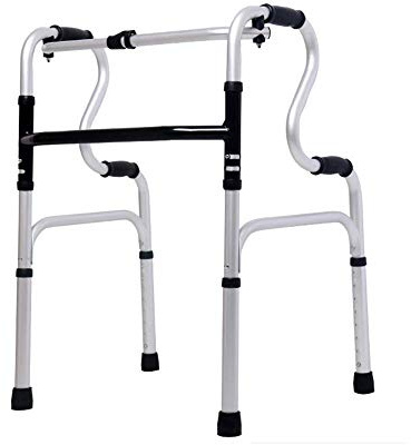 Gehhilfen für Senioren Rollator-Gehgestelle für Senioren Höhenverstellbare zusammenklappbare Mobilitätshilfe Abnehmbares Zubehör Standard-Rollator-Gehhilfen für Senioren, langlebige Mobilitätshilfe