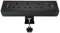ZESHAN power strip power extension with usb C fast charging Removable desk edge power socket with 1 Reset Switch, 3 UK plugs connect 1.8M extension cord for home office conference desk