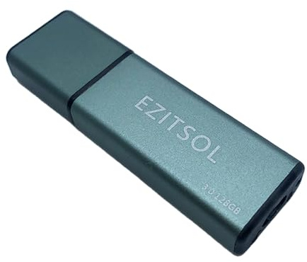 EZITSOL 128GB Write Protect USB Flash Drive with Physical Switch, Write Blocker Protection,128GB exFat USB3.0 High Speed up to 150MB/S,MLC Jump Drive Pendrive Thumb Drive Memory Stick