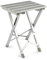 Klapptisch Camping Alu, Leichter und robuster Campingtisch, Gartentisch, Balkontisch klappbar, Falttisch für unterwegs mit Aluminiumgestell, Praktischer Begleiter für Outdoor-Aktivitäten