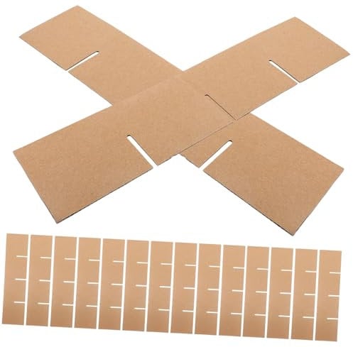 SOESFOUFU 6 Pcs Box Shipping Carton Dividers Glass Divider Kits Divider for Packing Boxes Glass Dividers for Packing Boxes Cardboard Boxes Divider for Glass Cardboard Moving Boxes Dividers