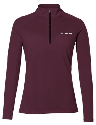 Vaude Damen Women's Larice Light Shirt Ii Pullover, Cassis Uni, 44 EU