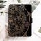 Hülle für 6 Kindle Paperwhite 2012-2017 (5./6./7. Generation, Modell: EY21/DP75SDI), personalisierte Schutzhülle aus PU-Leder mit Retro-Mandala-Muster