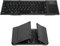 DeLUX Foldable 78-Key Wireless Bluetooth Keyboard with 2-in-1 Touchpad, Portable Travel Multi-Device Keyboard