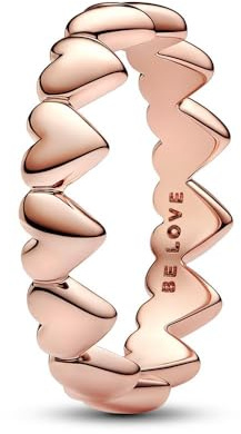 Pandora Row of Hearts Ring 183427C00