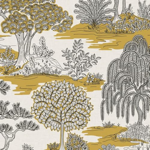 Fine Decor FD43440 Zen Papier peint Ocre