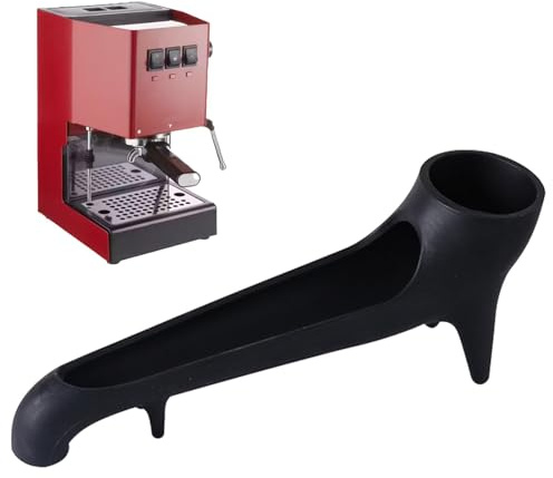 Coffee Machine Water Tank Funnel,Long Water Funnel Coffee Machine Water Spout for Espresso Machine Also fits All Flat Top Coffee Machines(black)