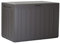 Garden Storage Box Plastic Organizer Outdoor Vertical Boards Lood Bench Large Deck Cushion Organizer Furniture Lid Container Boarde (Umber, 190L)