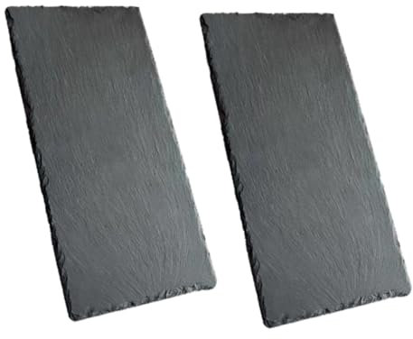 VERDANVERSE 2 Pièces Plats à Sushi Chauffants Assiettes à Dessert Ménagères Assiettes De Présentation De Sushis Pratiques Et Résistantes Noir