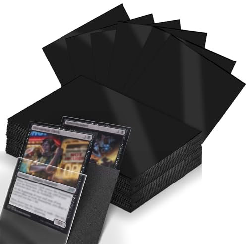 100 custodie per carte di credito, 66 x 91 mm, per carte da collezione, per MTG, Trading Cards, Sports Cards