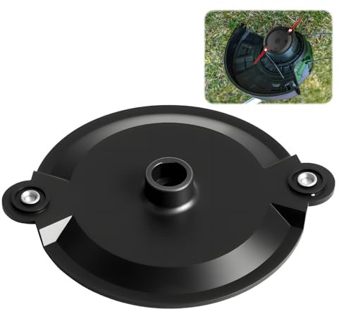 Dual Blade Disc Cordless Strimmer Blade Holder Replacement for Terratek Grass Trimmer GGCGT18 TTCGT18-3 TCSBUN Parkside Plastic Head Disc Mower Cutter Head Cutting Device Lawn Mower Accessories