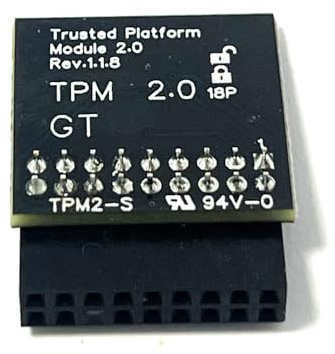 HSSDTECH TPM 2.0 Modul LPC 18pin-1 SLB9665 für ASRock Mainboards Z97 X399 | H110 B150 H310 H170 Z170 Z270 B360 B365 H370 Z370 X370 Z390 B450 X570