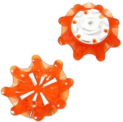 weiemgs 20 Pcs Golf Spikes Replacement With Wrench - Compatible With FootJoy ，Callaway ，New Balance，Nike，Adidas ，Under Armour，ECCO，Fast Twist3.0 Interface