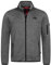 HÖHENHORN Tacul Herren Jacke Fleece Strickjacke Grau Gr. S