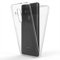 NALIA 360 Grad Handyhülle kompatibel mit Huawei Mate 10 Pro, Full-Cover Silikon Bumper Displayschutz vorne Hardcase hinten, Rundum Hülle Doppel-Schutz, Dünn Ganzkörper Case, Farbe:Transparent