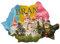 Bran Castle Brasov Romania 3D Fridge Magnet Souvenir Gift Home & Kitchen Decoration Magnetic Sticker, Bran Castle Brasov Romania Refrigerator Magnet Tourist Souvenir Gift
