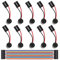 Youmile 10 Piezas de Placa Base de PC con Mini Altavoz Interno, Caja de computadora, Placa Base, BIOS, Alarma, zumbador para Arduino/computadora con Cable de extensión Dupont