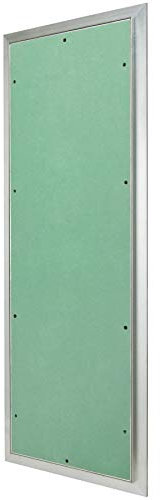 Revisionsklappe Trockenbau 300 x 900 mm – Revisionstür - Wartungsklappe mit 12,5 mm imprägnierter GK-Einlage und Druckverschluss – aus korrosionsbeständigem Aluminium – befliesbar – MW multi werkzeug