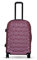 Orci Pyramide Reisekoffer Hartschale Trolley Koffer Handgepäck M-L-XL-Set (Rose, L)