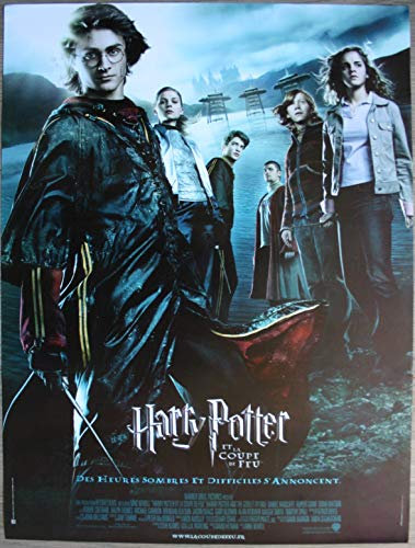 Harry Potter et la Coupe de Feu Affiche Cinéma Originale Petit Format (53x40 cm Roulée) David Yates 2005 Daniel Radcliffe Emma Watson