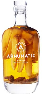 ARHUMATIC - Punch au Rhum - Banane Cacao (Criolo) - 29% Alcool - Origine : France - A servir en digéstif ou apéritif - Fabrication artisanale - 70 cl