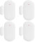 Nivian–Pack 4 Unidades Detector de Apertura valido para Puertas y Ventanas Compatible con Alarma Nivian–Apto para Interior-Inalámbrico 433Mhz - Fácil instalación sin Necesidad de Cables