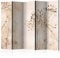 murando - Paravent Raumteiler Innen Natur 225x172 cm 5-teilig Einseitig Raumtrenner Trennwand Holz Room Divider Mobiler Sichtschutz Spanische Wand Raum Abtrennung Pflanzenmotiv Wiese b-C-1015-z-c