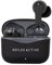 Reflex Active PRO TWS Inear-Kopfhörer mit BT5.2 mit aktiver Geräuschunterdrückung und sicherer Raumtransparenzfunktion. Schwarze Gummilackierung mit Markenlogo auf der Hülle