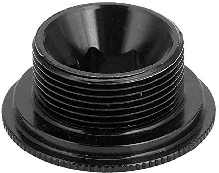 ANGGREK Hollowtech - Tornillo de tensión de manivela para Brazo de Bicicleta, Tapa 105, Cubiertas de Polvo para Bicicleta, biela Dorada M20, 2 Pernos de fijación II precarga M582 para