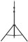 Trípode ajustable de metal con altura máxima de 1,6 m con tornillo de 1/4 pulgadas para estudio fotográfico, luz LED de vídeo, paraguas