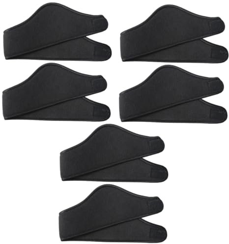 VALICLUD 6stücke Unisex Ohrwärmer Kopfbedeckung Aus Fleece Atmungsaktives Stirnband Für Outdoor-sport Winddicht Für Laufen Jogging Radfahren Warmes Ohrenschützer-design