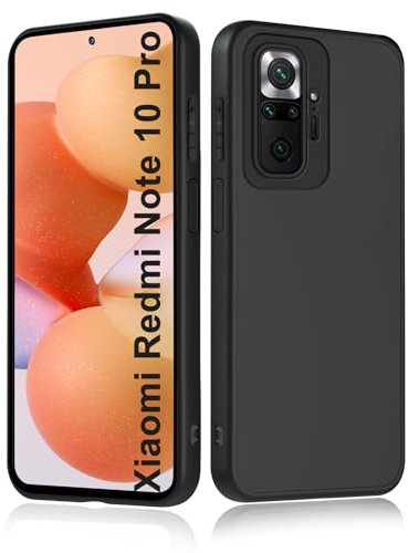 Simply Speakers Handyhülle für Xiaomi Redmi Note 10 Pro Hülle, Antikratzer, Anti-Schock, Anti-Rutsch Schutzhülle, Unterstützt kabelloses Laden,Anti-Fingerabdruck Fallschutz hülle für Redmi Note 10 Pro