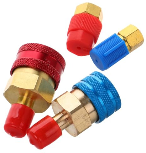 GARVALON 1 Juego De Adaptador De Refrigerante para Cargador De Ca para Automóvil Accesorio Automotriz Recarga De Aire Acondicionado De Coche Aires Acondicionados Portátiles Kit De