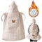 BEAHING Babyträgerabdeckung Winter Warmer Windproof Babytrage Süßes Herzmuster Kinderwagen mit Tasche weich verdickter Kindersitzabdeckung für Winter im Freien Kinderwagen Decke Decke