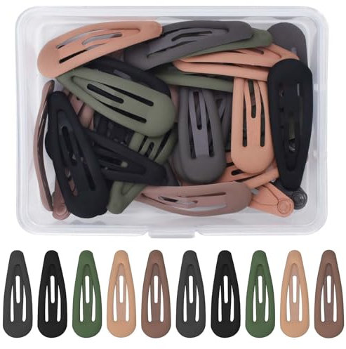 30 Stück Haarspange Klein 3cm Bunte Mini Haarspangen, Haarklammern Baby Klein, Haarclips Mädchen, Haarspangen Kinder Mehrfarbig, Haarschmuck für Kleinkinder Kinder Mädchen Frauen (Klassiker)