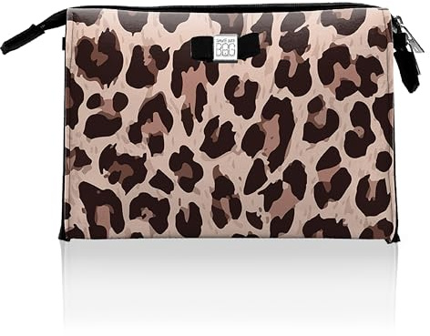 SAVE MY BAG Damen T-Pouchy Large Lycra Printed Tasche, Leopard