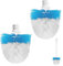 Replacement Toilet Brush Head Compatible with Oxo 2 Pack Toilet Brush Head Compatible with OXO Good Grips Toilet Brush (Brush Head Only)